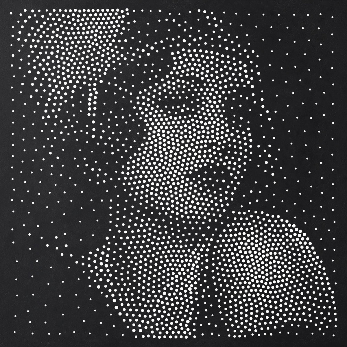 Flapper Portrait reusable Mylar stencil