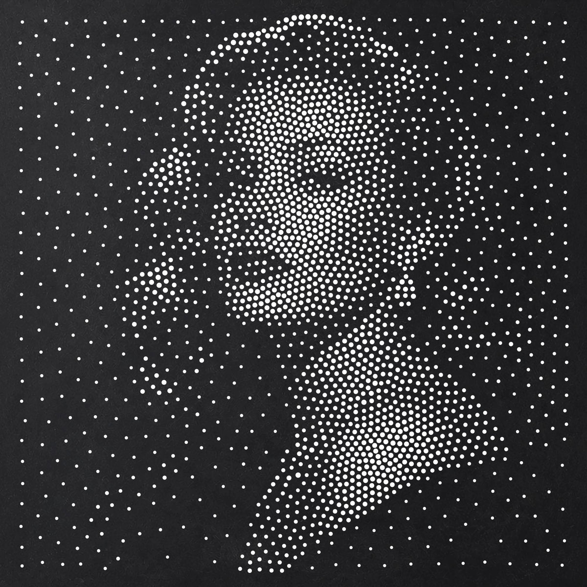 Vintage Hollywood Actress Portrait reusable Mylar stencil