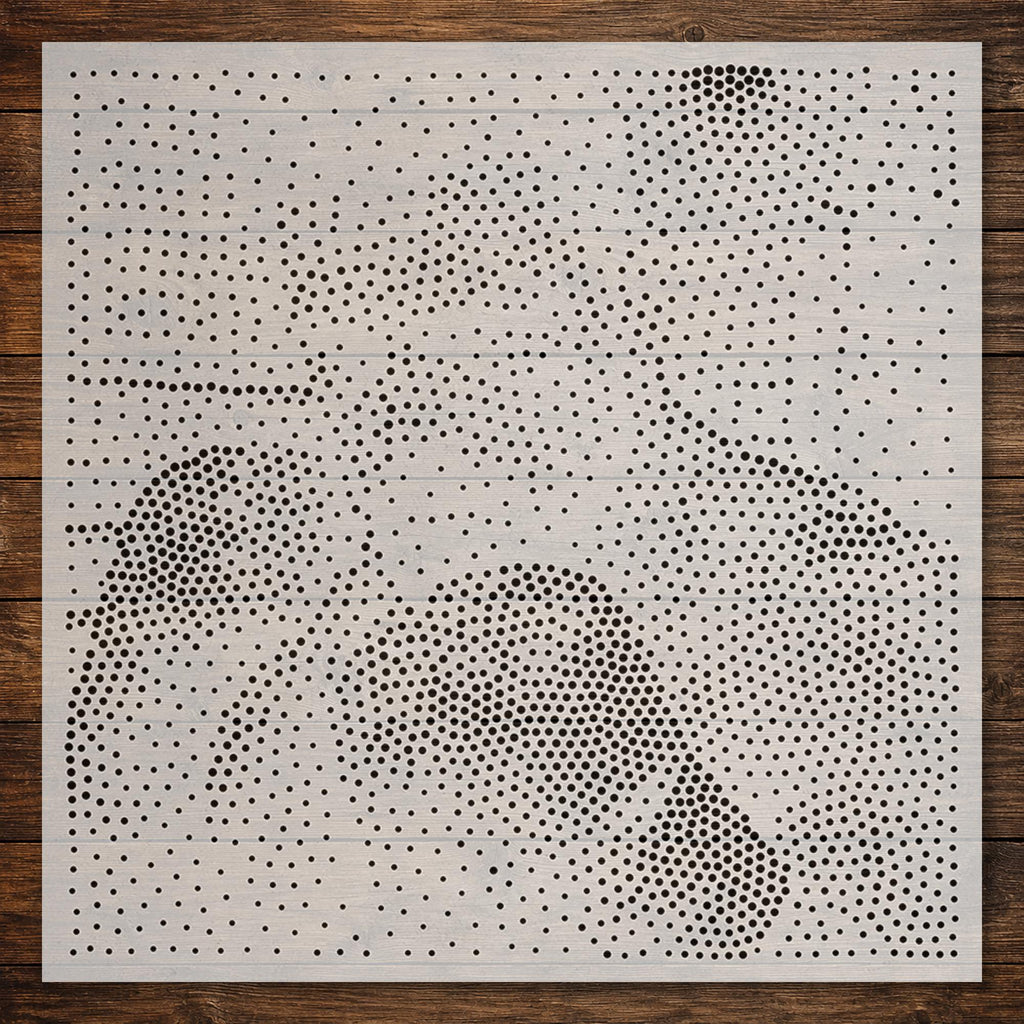 Bare Knuckle Boxer reusable Mylar stencil