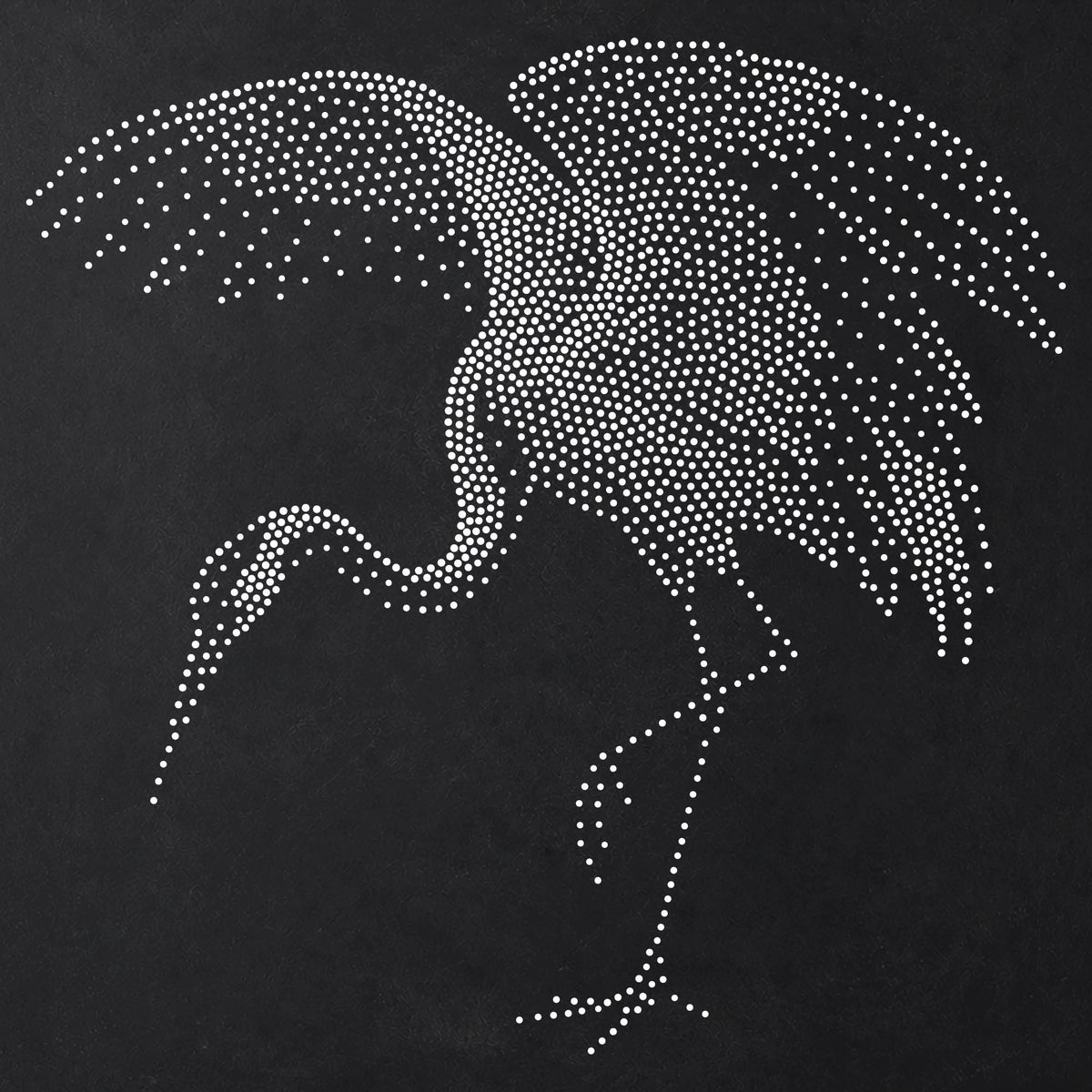 Crane Bird reusable Mylar stencil