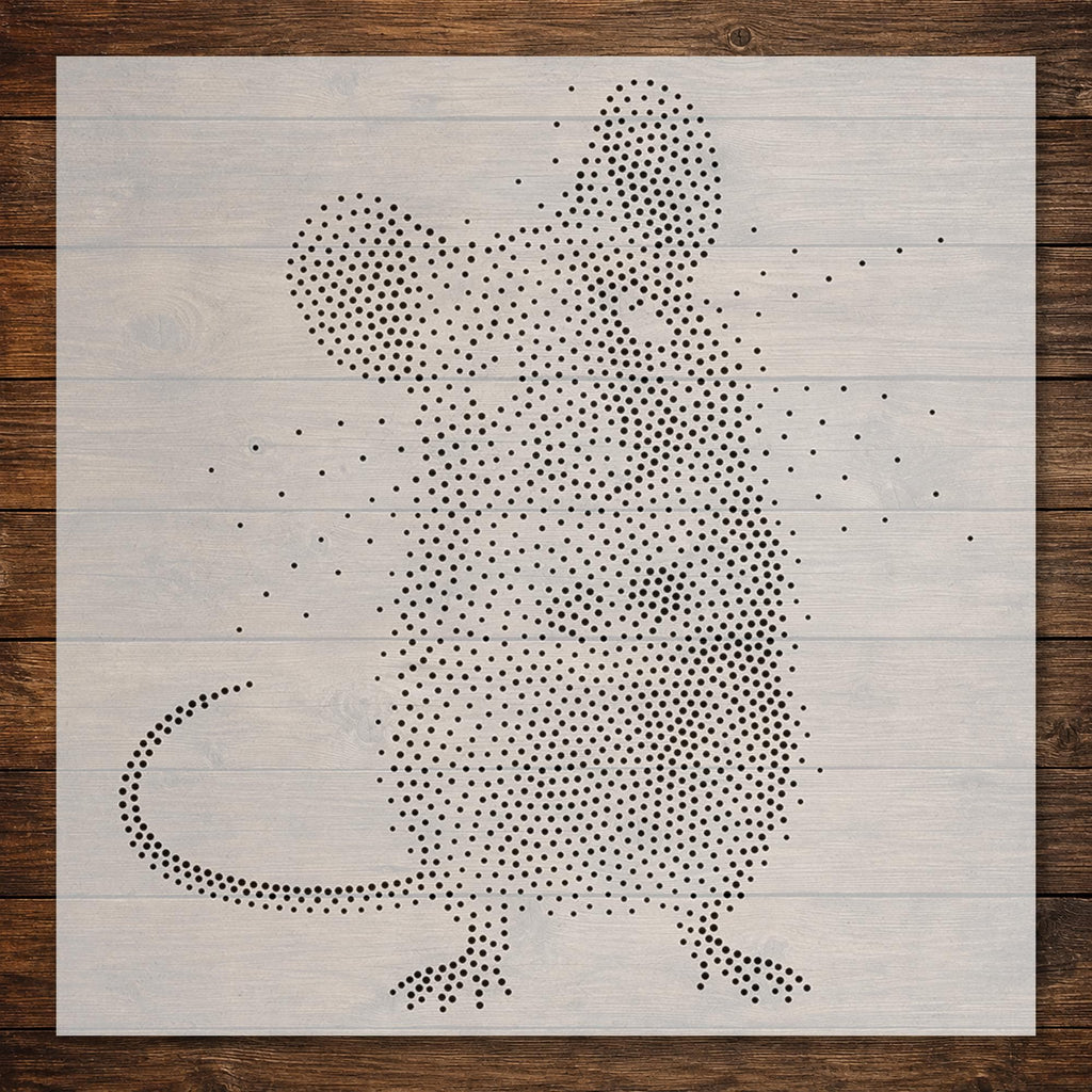 Curious Mouse reusable Mylar stencil