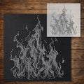 Fire Flames reusable Mylar stencil