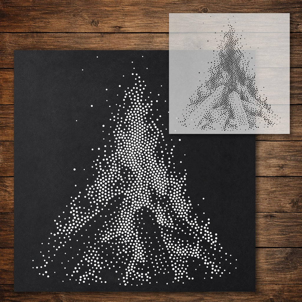 Bonfire reusable Mylar stencil