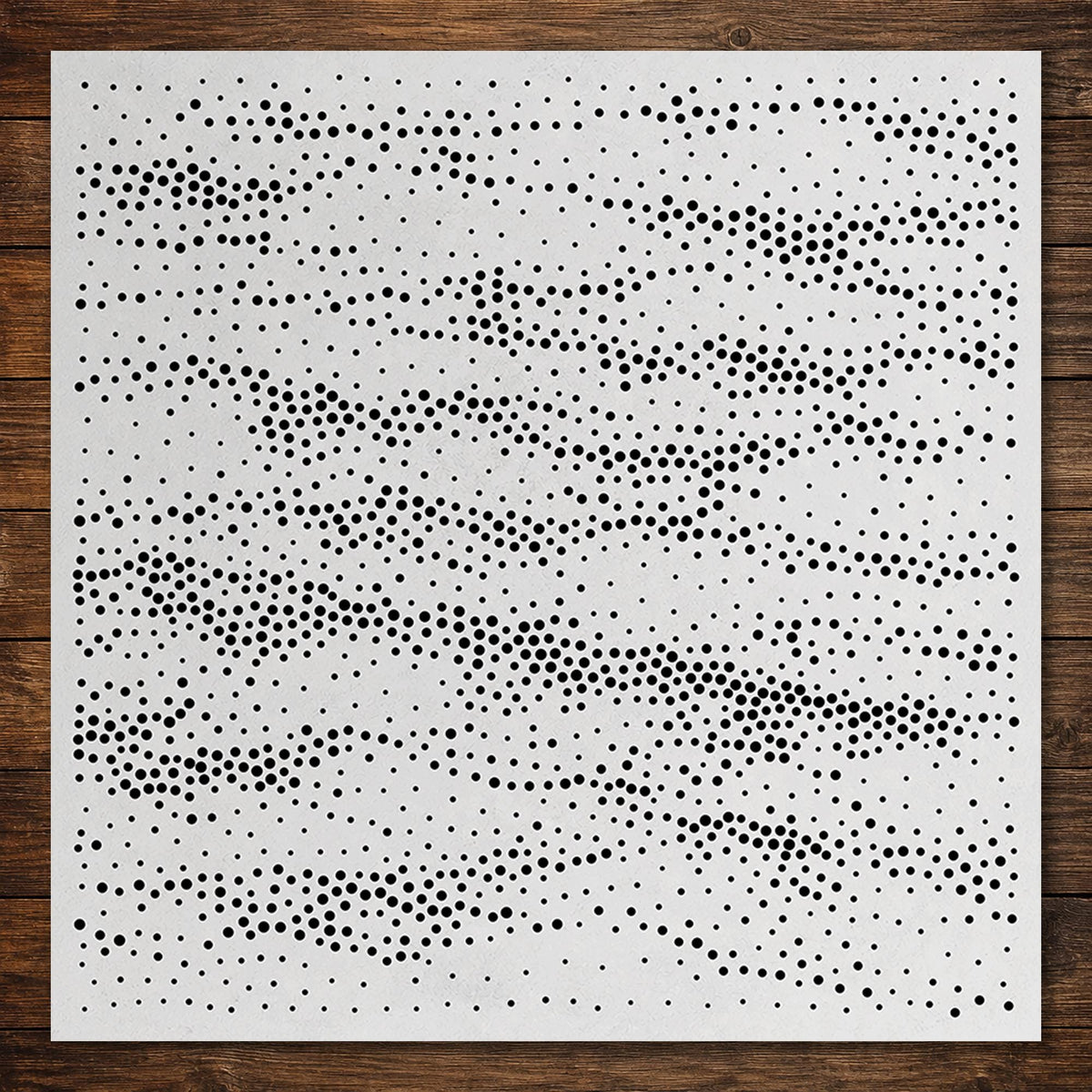 Ocean Waves #1 reusable Mylar stencil