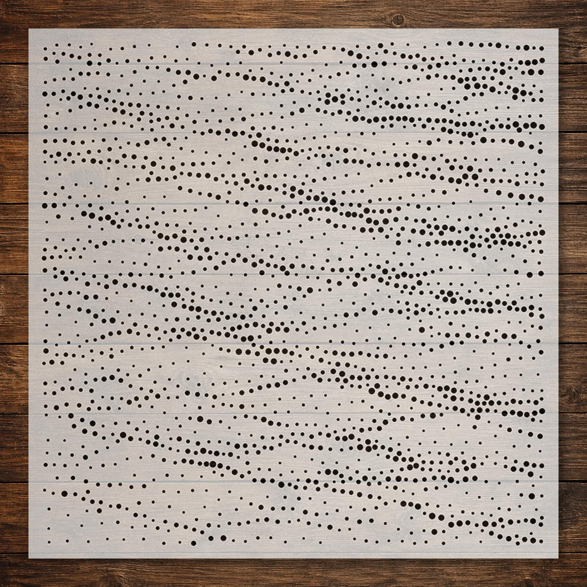 Ocean Waves #2 reusable Mylar stencil