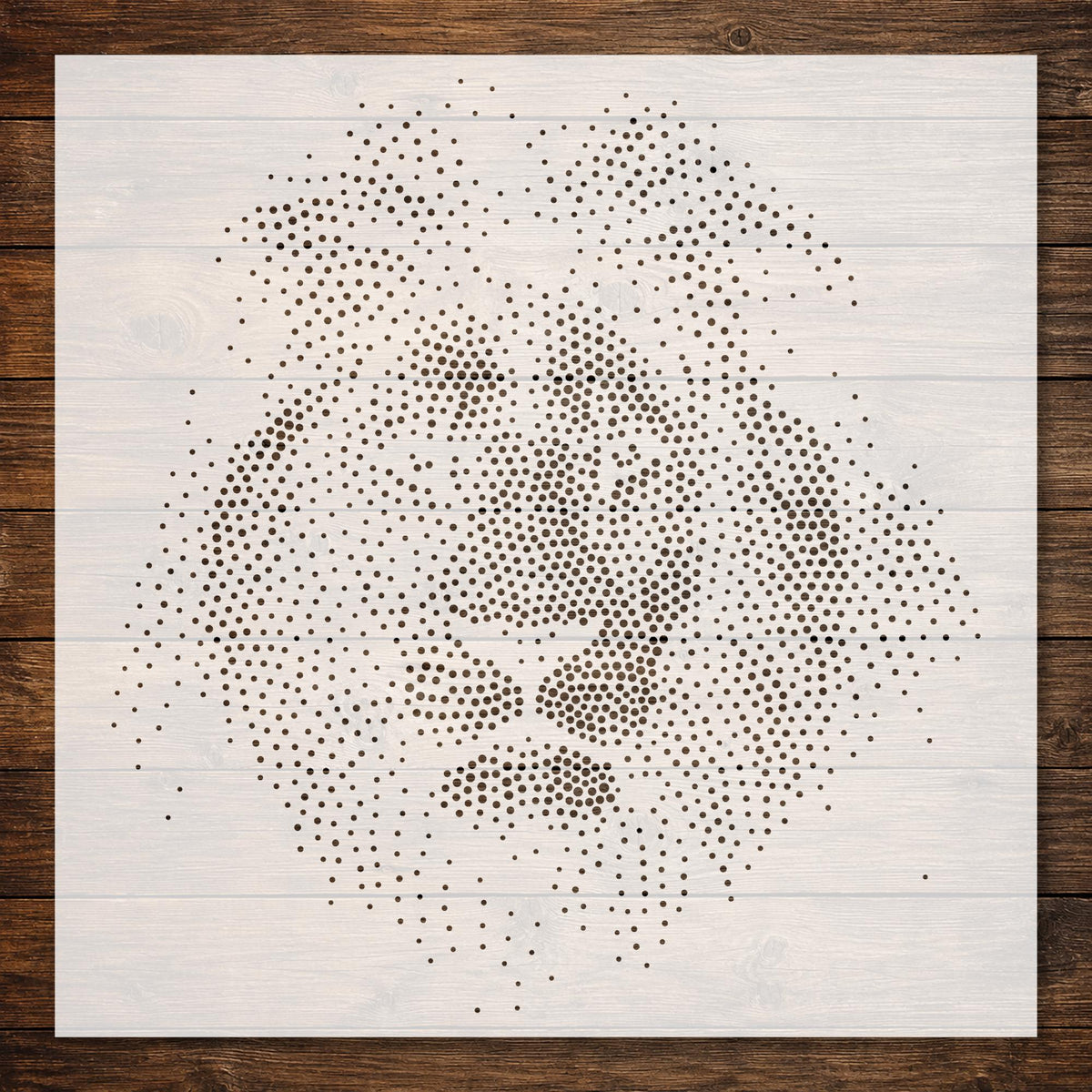 Lion reusable Mylar stencil