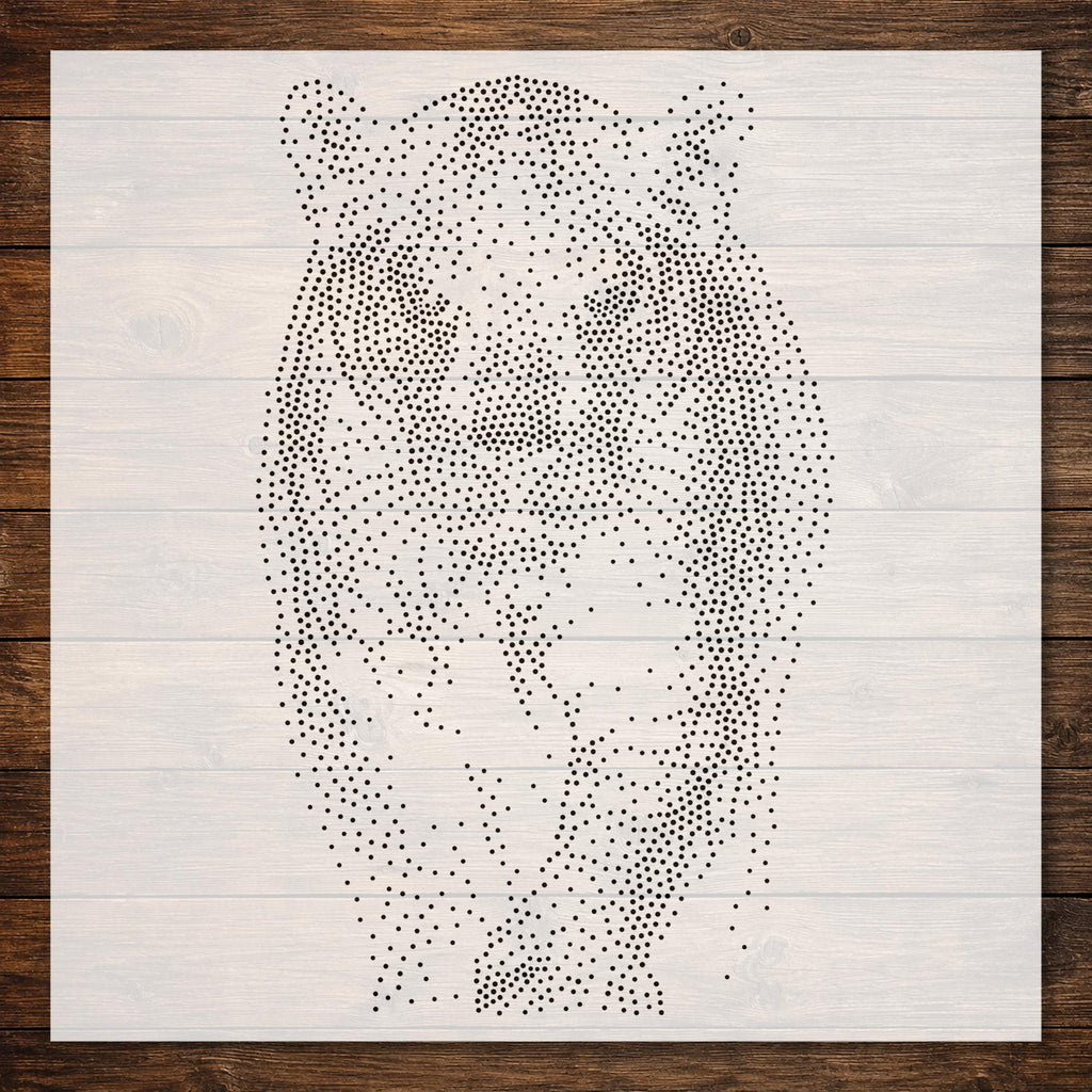 Black Panther reusable Mylar stencil