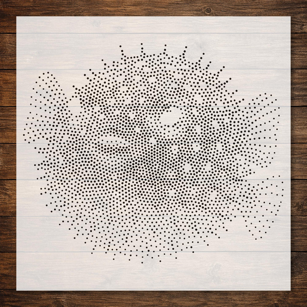 Pufferfish Fish reusable Mylar stencil