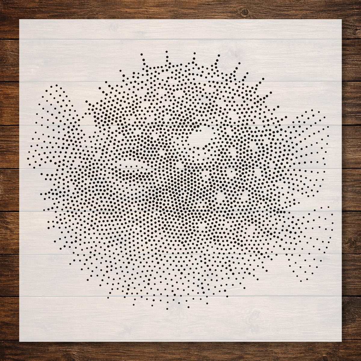 Pufferfish Fish reusable Mylar stencil