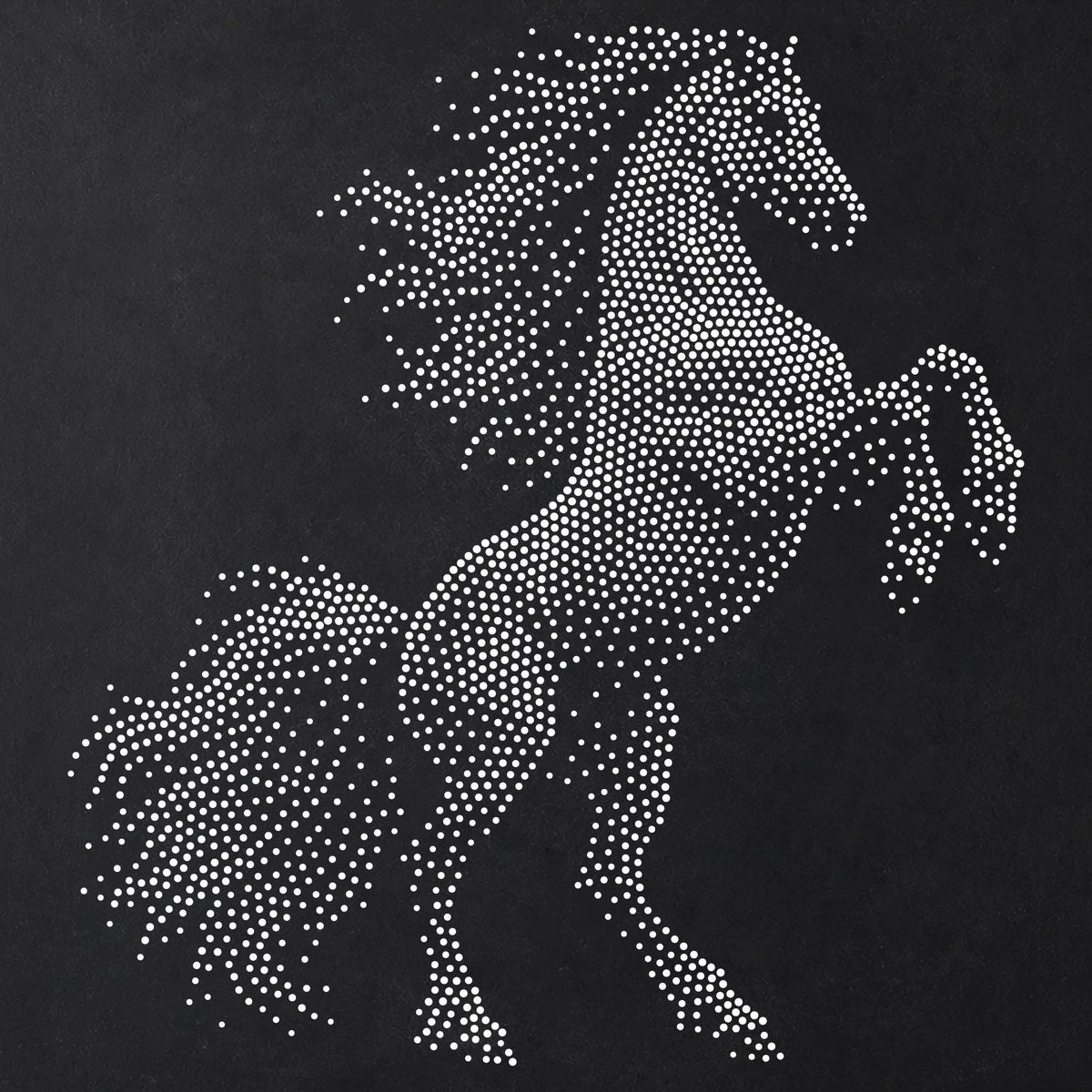 Rearing Horse reusable Mylar stencil