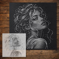 Women’s Portrait Collection reusable Mylar stencil