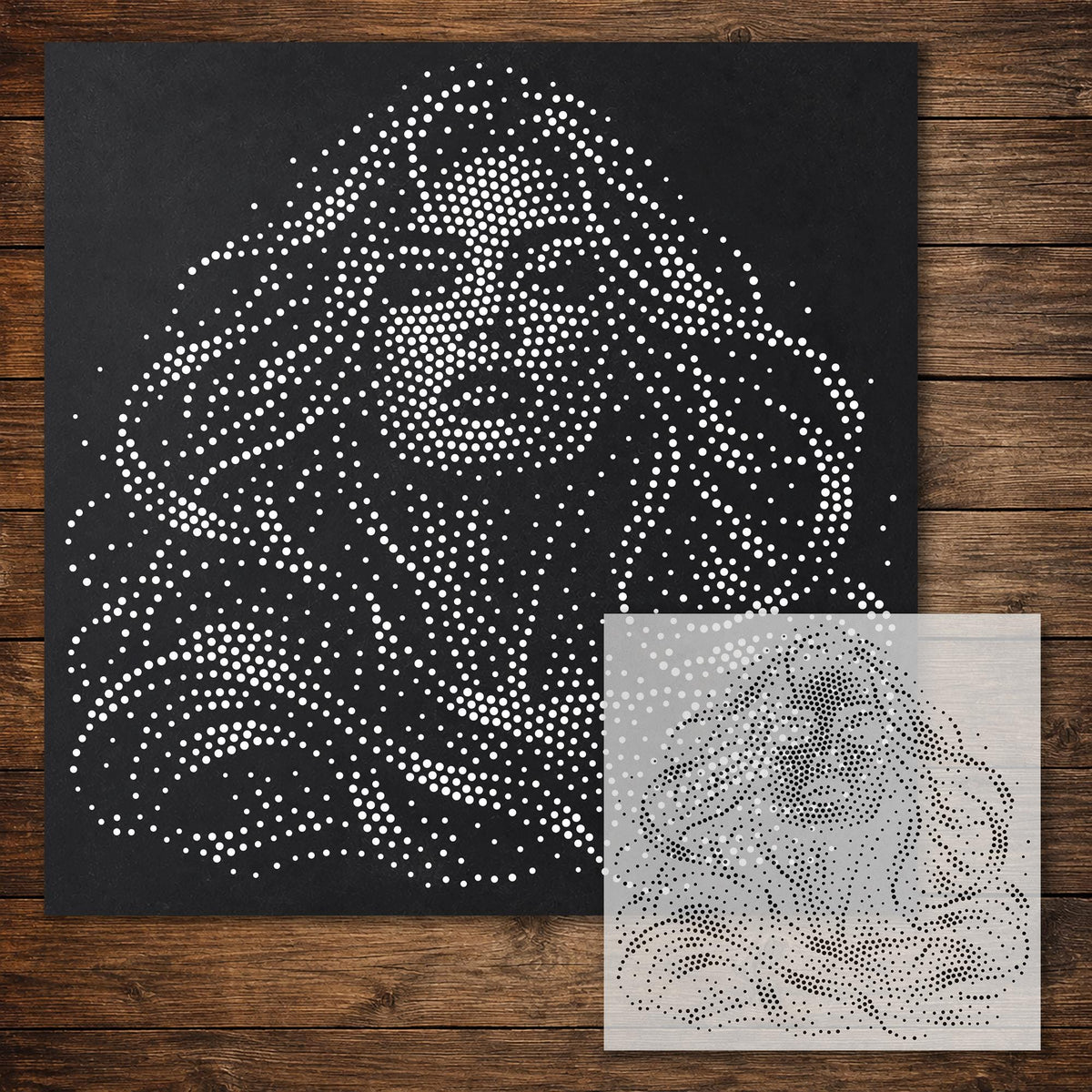 Women’s Portrait Collection reusable Mylar stencil