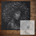 Women’s Portrait Collection reusable Mylar stencil