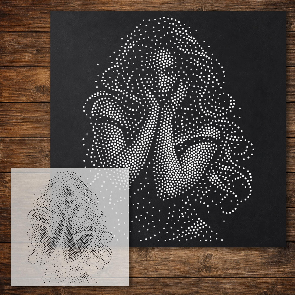 Women’s Portrait Collection reusable Mylar stencil