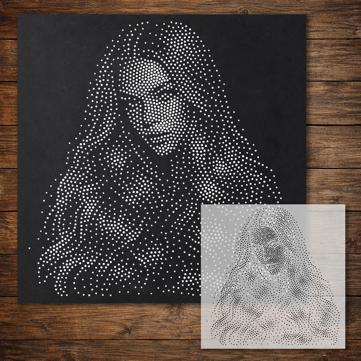 Women’s Portrait Collection reusable Mylar stencil