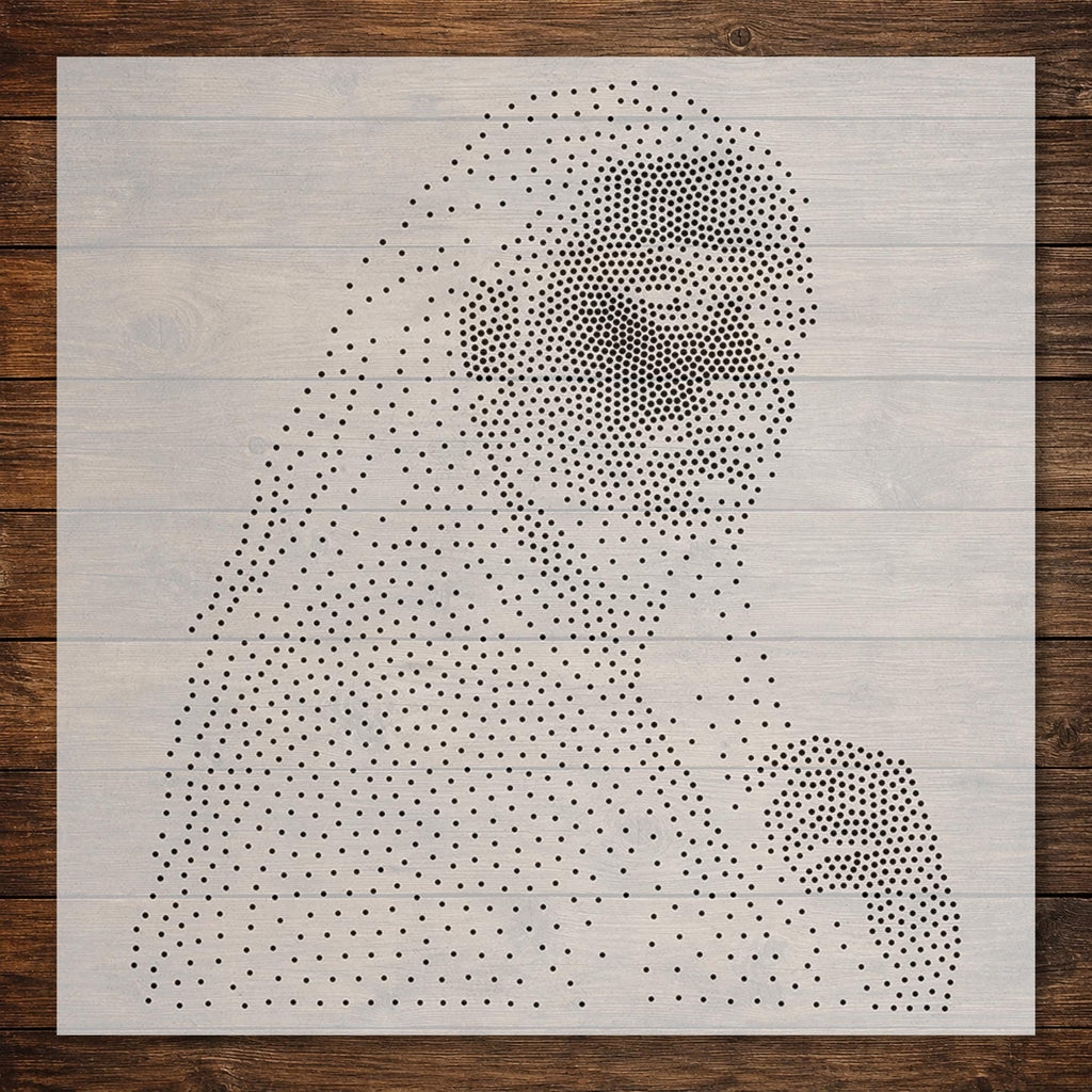 Men’s Portrait Collection reusable Mylar stencil