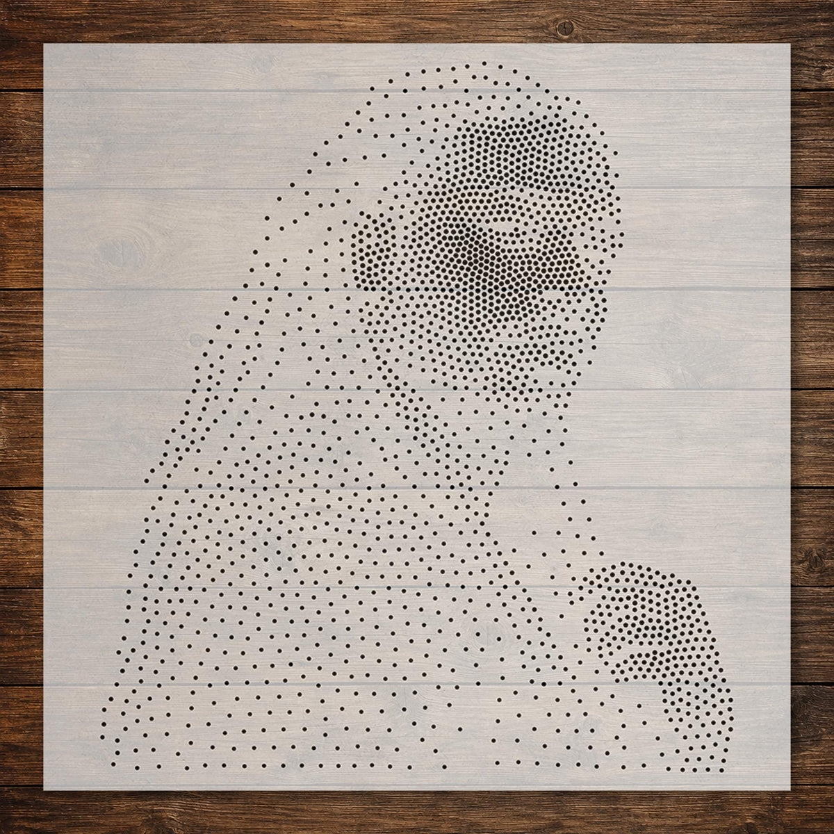 Men’s Portrait Collection reusable Mylar stencil