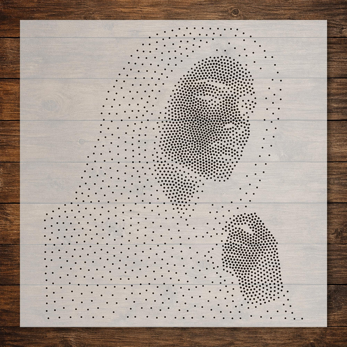 Men’s Portrait Collection reusable Mylar stencil