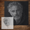 Men’s Portrait Collection reusable Mylar stencil