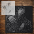 Men’s Portrait Collection reusable Mylar stencil