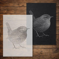 Wren reusable Mylar stencil