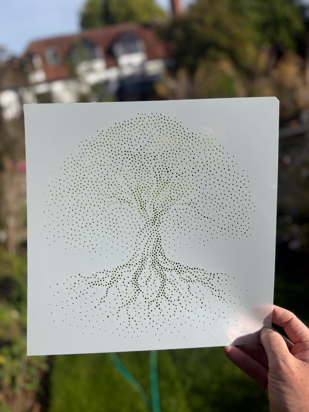 Tree of Life reusable Mylar stencil