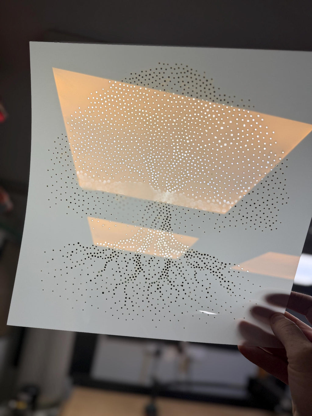 Tree of Life reusable Mylar stencil
