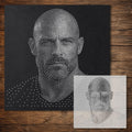 Men’s Portrait Collection reusable Mylar stencil