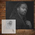 Men’s Portrait Collection reusable Mylar stencil