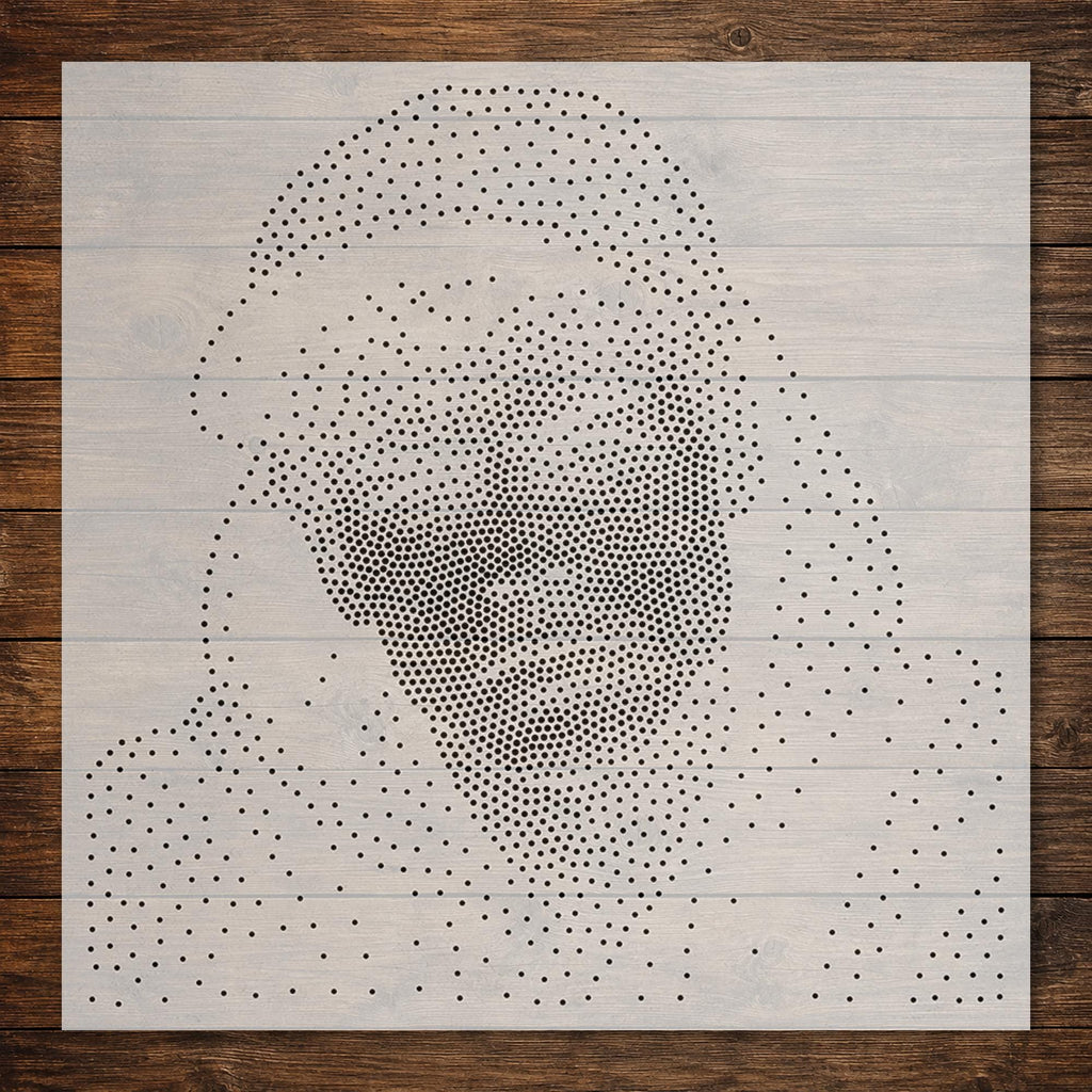 Men’s Portrait Collection reusable Mylar stencil