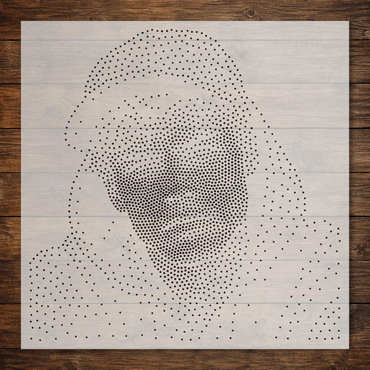 Men’s Portrait Collection reusable Mylar stencil