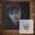 Men’s Portrait Collection reusable Mylar stencil