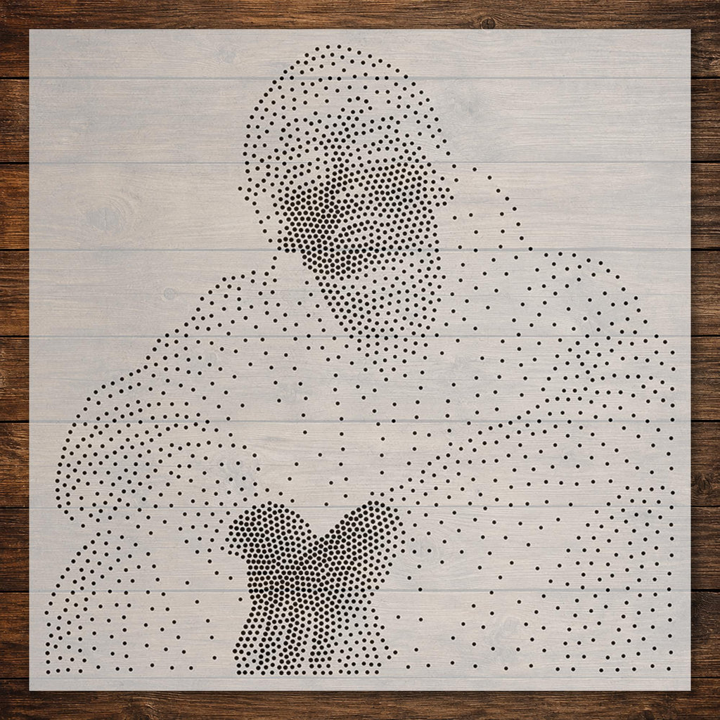 Men’s Portrait Collection reusable Mylar stencil