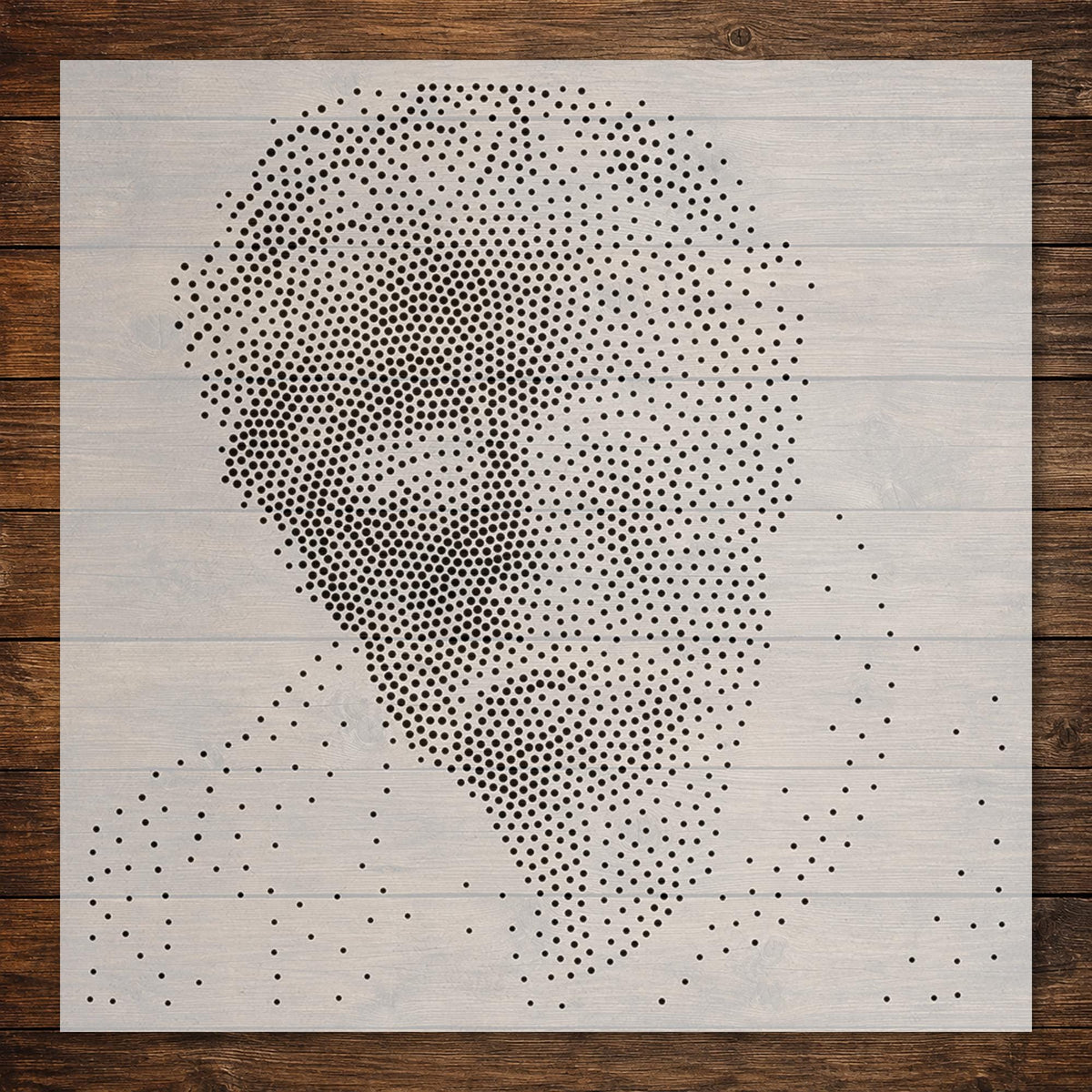 Men’s Portrait Collection reusable Mylar stencil