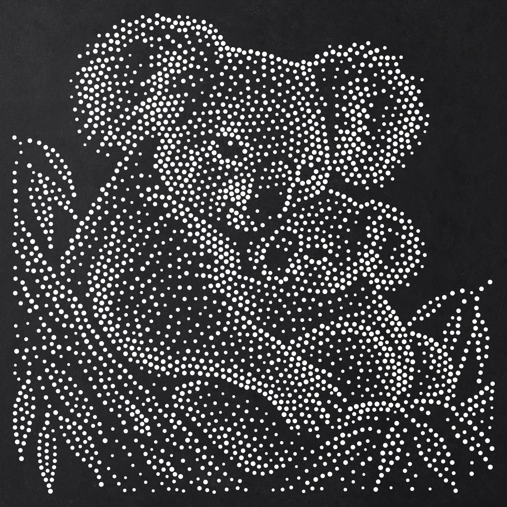 Koala with Joey reusable Mylar stencil